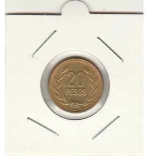 Colombia 20 Pesos 1994 KM...