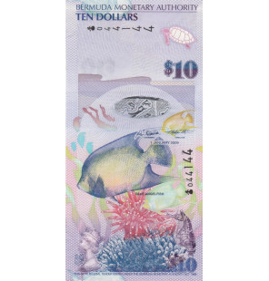 Bermudas 10 Dólares 2009...