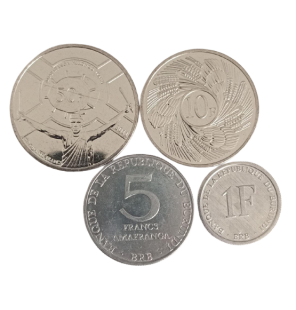Burundi Set de 4 monedas...
