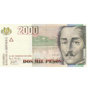Colombia 2.000 Pesos 19...