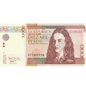 Colombia 10.000 Pesos 9...