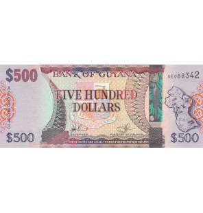 Guayana 500 Dólares 2011 ND...