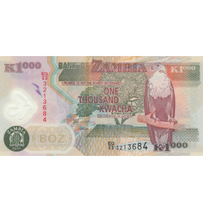 Zambia 1.000 Kwacha 2011...