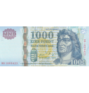 Hungria 1000 Forint 2005...
