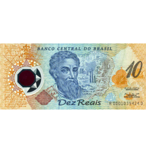 Brasil 10 Reales 2000 Pick...