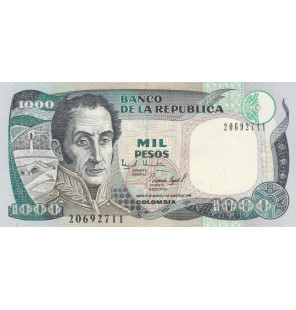 Colombia 1.000 Pesos 1995...