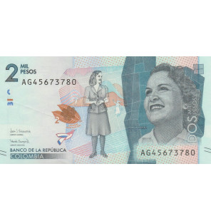 Colombia 2.000 Pesos 2017