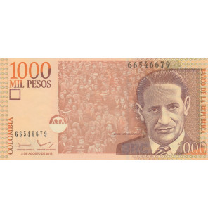Colombia 1.000 Pesos 2016...