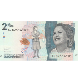 Colombia 2.000 Pesos 2017