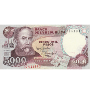 Colombia 5.000 Pesos 1994