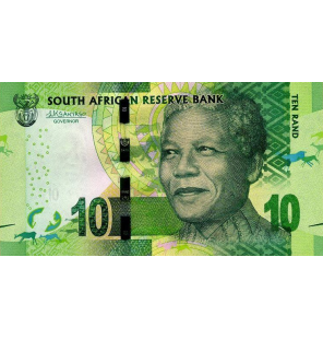 Sudáfrica 10 Rand 2013-2016...