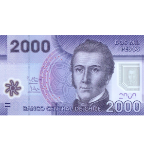Chile 2.000 Pesos 2014 Pick...