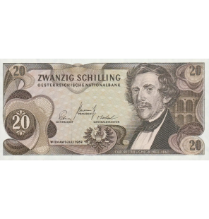 Austria 20 Shillings 1967...
