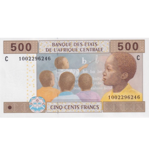 Republica Chad 500 Francos...