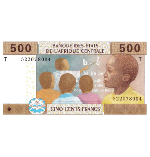 Congo 500 Francos 2002 Pick...