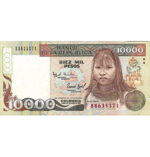 Colombia 10.000 Pesos 1993...