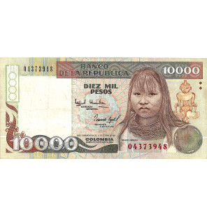 Colombia 10.000 Pesos 1994....