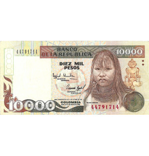 Colombia 10.000 Pesos 1993....