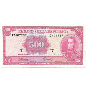 Colombia 500 Pesos Oro...