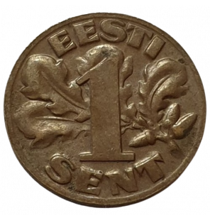 Estonia 1 Sent 1929 KM 10....