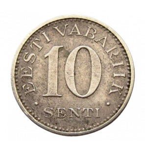 Estonia 10 Senti 1931 KM...