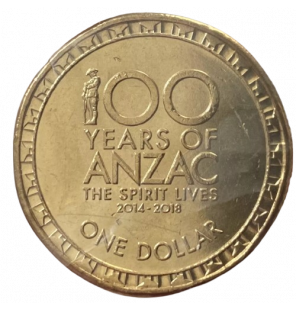 Australia 1 Dólar 2014 -100...