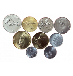 Eslovenia set de 9 monedas...