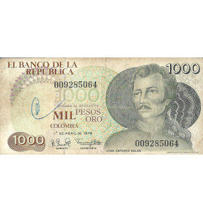 Colombia 1.000 Pesos 1979....