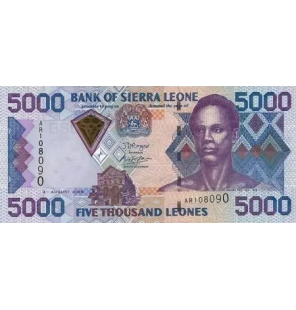 Sierra leona 5.000 Leones...