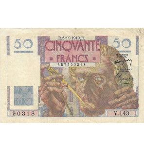 Francia 50 Francos 1950 NO UNC