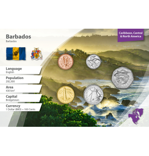 Barbados 1, 5, 10, 25...
