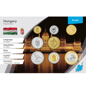 Hungría 1, 2, 5, 10, 20,...
