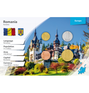 Rumania 1, 5, 10, 50 Bani...