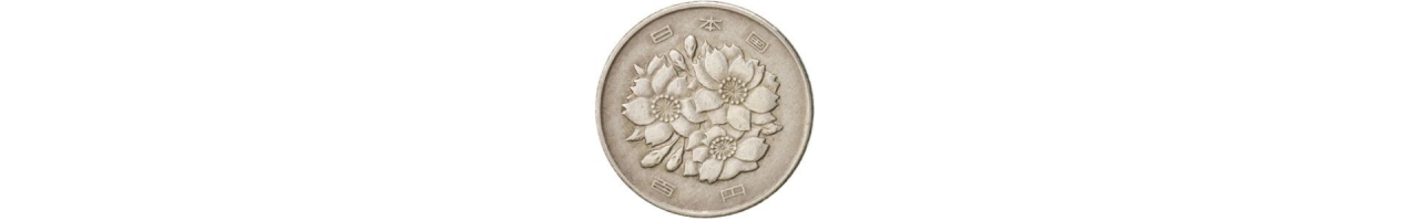 Monedas con Flores y Naturaleza