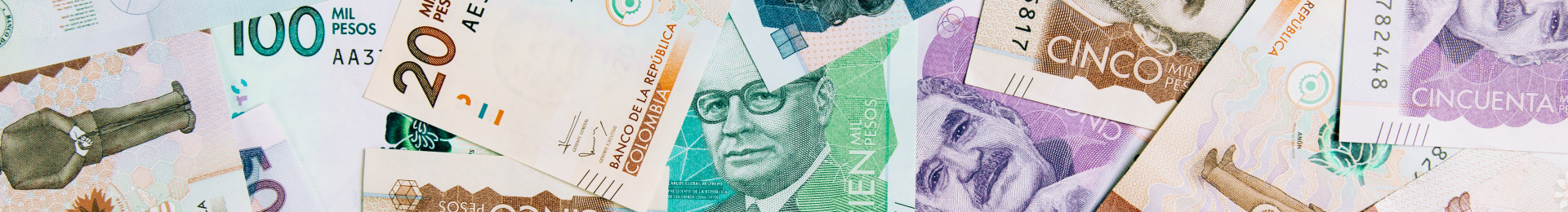 Colombian banknotes