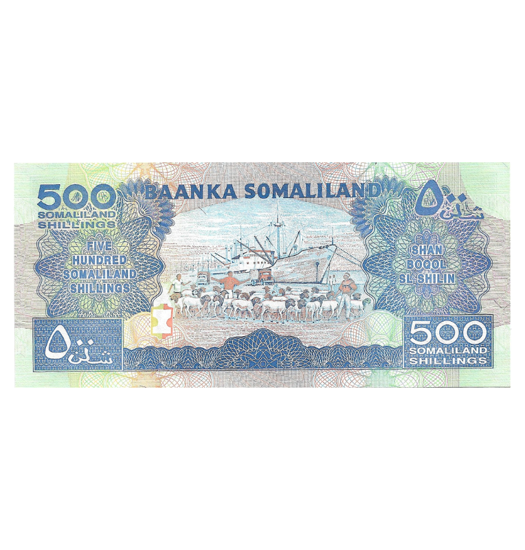 Somalilandia 500 Shillings 2006