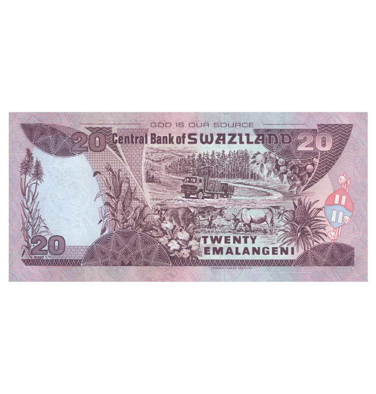 Suazilandia 20 Emalangeni 2006 Pick 30c