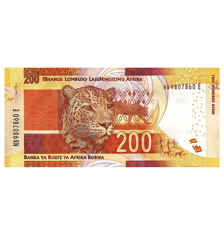 Sudáfrica 200 Rand 2015 ND Pick 142b