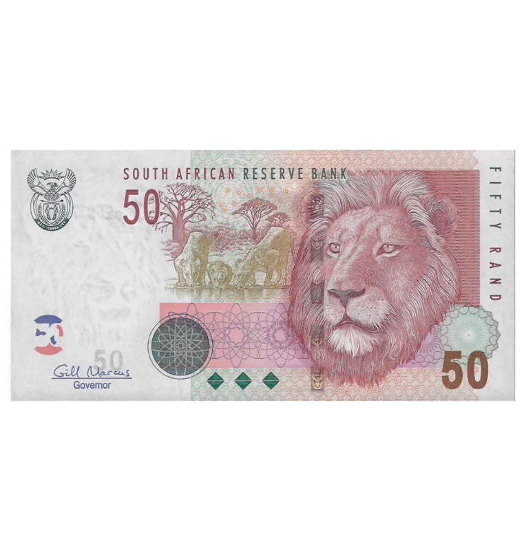 Sudáfrica 50 Rand 2005 ND Pick 130b