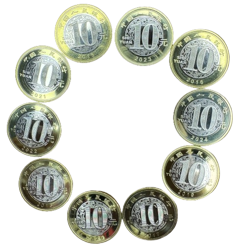 10 Monedas del zodiaco Chino