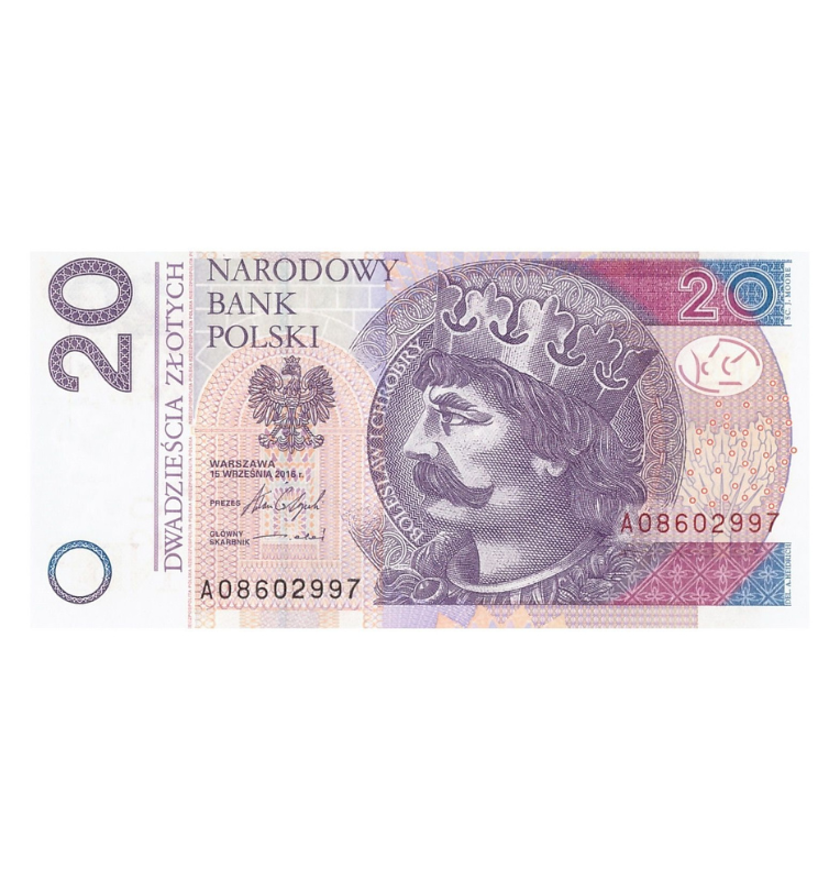 Polonia 20 Zlotych 2012 Pick 184a