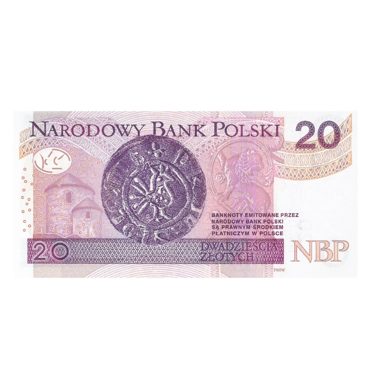 Polonia 20 Zlotych 2012 Pick 184a