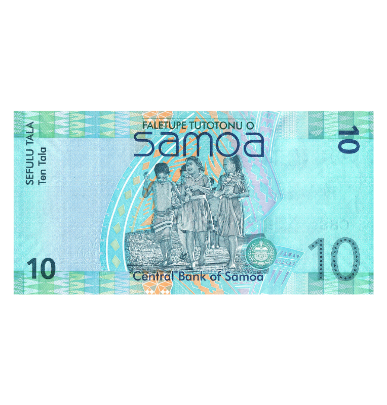 Samoa 10 Tala 2008 ND Pick 39a