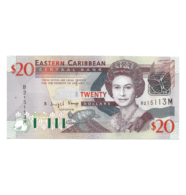 Montserrat 20 Dolars 2003 ND Pick 44m