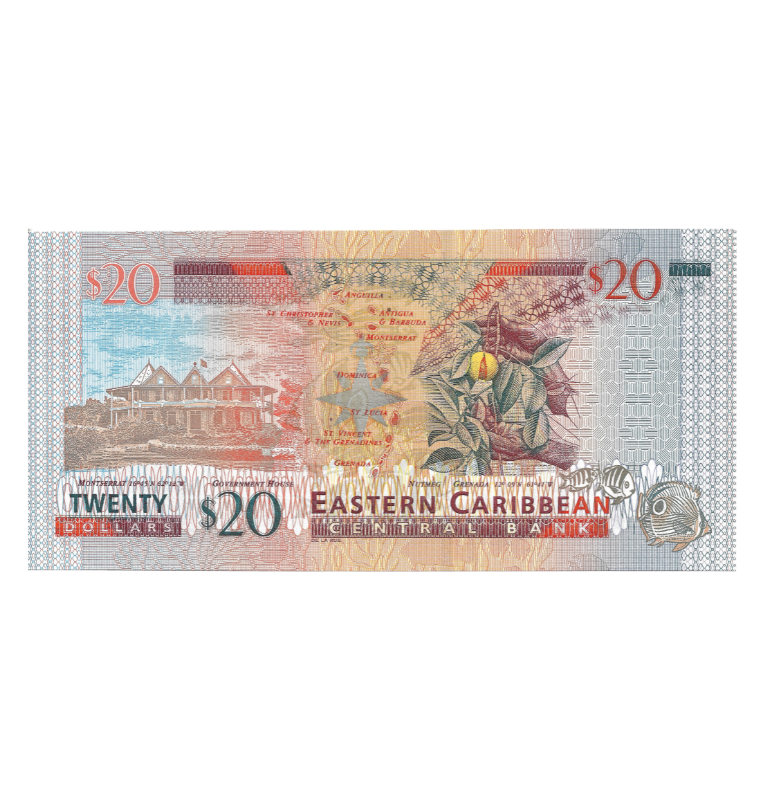 Montserrat 20 Dolars 2003 ND Pick 44m