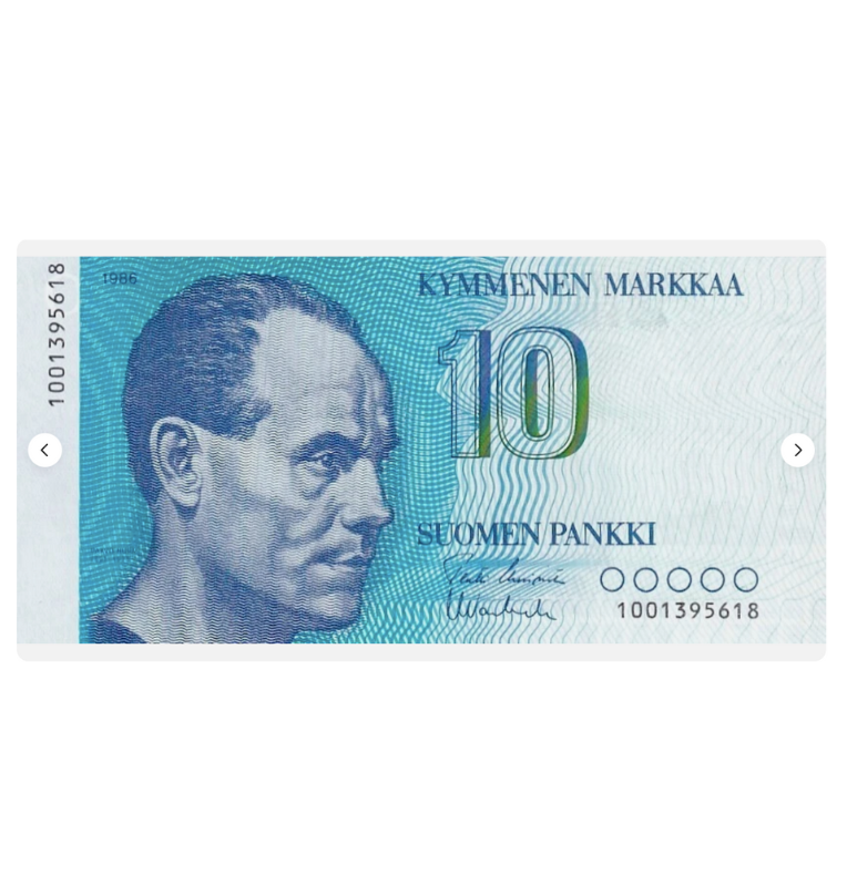 Finlandia 10 Markkaa 1986 pick 113a