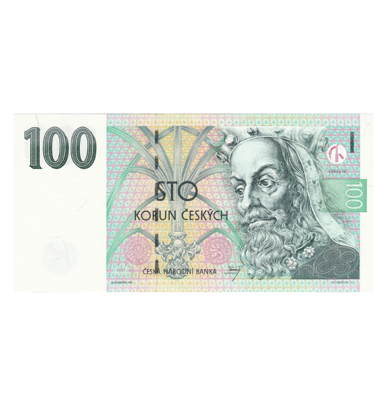 Republica Checa 100 Korun 1997 Pick 18d