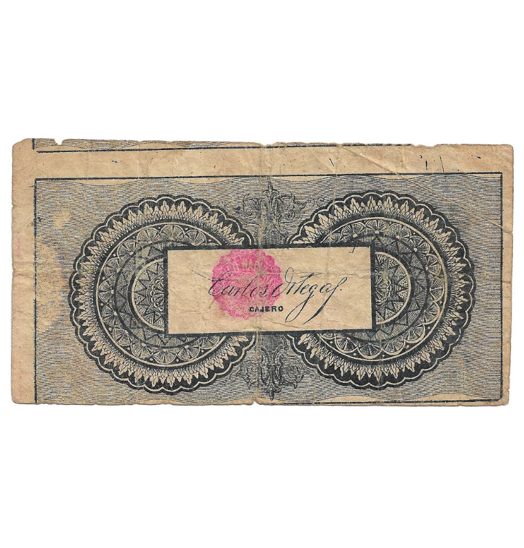 Colombia 2 Pesos O ctubre 28 de 1899 NO UNC