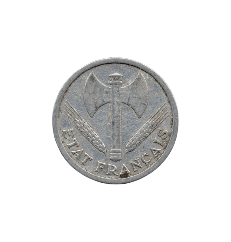 Francia 2 Francos 1944 KM 904.2. NO UNC