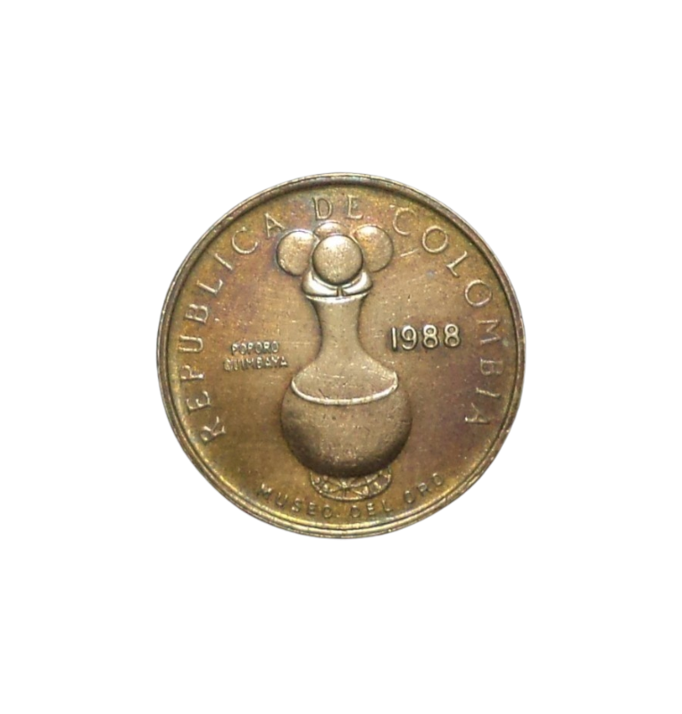 Colombia 20 Pesos 1982-1989 NO UNC